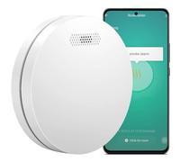 Aroha Smart Connect WiFi Intelligent Détecteur de Fumée - Batterie 10 Ans - App Tuya & Smart Life
