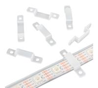 Aroidful Clip de Fixation Ruban LED 10mm Attache Ruban LED Supports