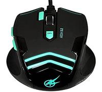 AROKH X2 - Souris gaming optique - 7 boutons - 3500 DPI - Noir/Vert