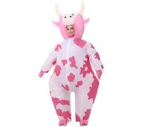 Arokibui Costume de vache gonflable pour adulte, costume d'animal gonflable amusant pour Halloween, cosplay, fête, festival, costume unisexe