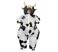 Arokibui Costume de vache gonflable pour femme - Costume gonflable amusant pour cosplay, fête, festival, Halloween, taille adulte