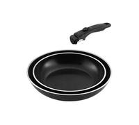 CUISINOX - AROM - Série 2 poêles 22 et 26 cm avec poignée amovible