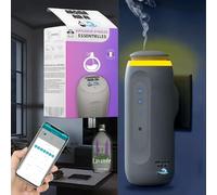 Aroma Air AI - Diffuseur de Parfum Connecté Intelligent pour Huiles Essentielles 100 ML, Contrôle Bluetooth avec Application, Idéal Maison, Commerce Bureau et Espaces 100m² (Aroma Air AI Lavande)