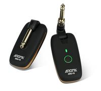 AROMA Émetteur et Récepteur sans Fil pour Guitare avec 7 Canaux Système Audio Rechargeable sans Fil pour Guitare, Basse, Instruments Électriques
