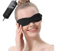 Aroma Season Masque chauffant pour les yeux secs, compresse chaude pour les yeux avec graine de lin graphène FIR pour MGD, syndrome des yeux secs, traitement de la blépharite, thérapie par la chaleur