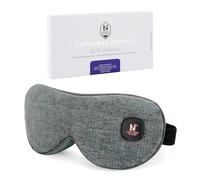 Aroma Season Masque Chauffant Yeux, Masque Chauffant sans Fil pour Les Yeux Secs, Batterie de Grande Capacité de 1000mAh Avec adaptateur secteur inclus avec adaptateur