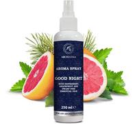 Aroma Spray Bonne Nuit 250ml-Spray Aux Huiles Essentielles-Huile Essentielle De Menthe Poivrée,Pamplemousse Et Pin Nain-Brume Parfumée-Spray D'ambiance-Parfum De Linge-Aromathérapie