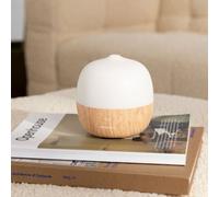 AROMA STUDIO - Diffuseur D’arômes, Humidificateur Et Éclairage LED Bois Naturel