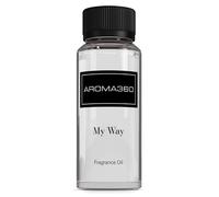 Aroma360 - Mélange d'huiles parfumées My Way | Inspiré des hôtels pour les diffuseurs d'huiles essentielles de luxe| Bois de santal luxuriant, cèdre chaleureux et fleurs délicates. - 120 ml