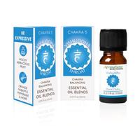 Aromafume - Lot de 3 diffuseurs d'huiles essentielles pour le chakra de la gorge | 3 x 10 ml | Vishuddha | Huiles d'aromathérapie pour l'équilibre des chakras | Extraits de menthe poivrée et de