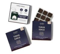 Aromafume Lot de 3 recharges de briques d'encens en résine Three Kings - Idéales pour la spiritualité et les rituels - Fabriquées avec des extraits purs de boswellia, serrata et benjoin - Sans alcool,