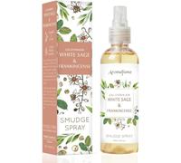 Aromafume Spray d'ambiance avec huiles essentielles 100 % naturelles Sauge blanche et encens