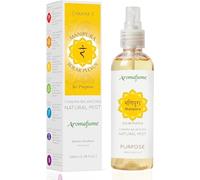 AROMAFUME - Spray d'huile essentielle 100% naturelle pour la chambre (CHAKRA 3ème Traitement)