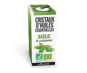 Aromandise Cristaux d'huiles essentielles Basilic