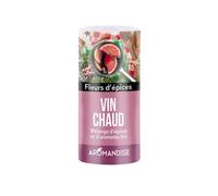 AROMANDISE-Fleurs d’épices Vin chaud bio boîte métal 50g