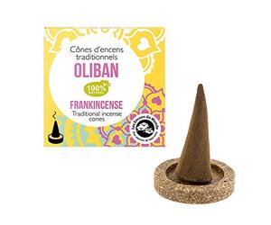 AROMANDISE Ht. Oliban Cônes Indiens, Extraits de Plantes, Naturel, 5.8 x 5.8 x 5.8 cm EICOLI