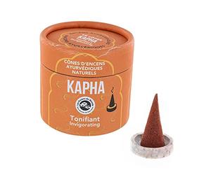 AROMANDISE Kapha Cônes Ayurvédiques, Extraits de Plantes, Naturel, 7.5 x 7.5 x 7.5 cm AYUCK