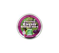 AROMANDISE-Pastilles cassis citron vert. La boîte de 45 g