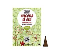 AROMANDISE Pyramides Encens Eté, Extraits de Plantes, Naturel, 10.3 x 7.5 x 2.5 cm MO03