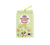 AROMANDISE Sachet pour Le Linge, Extraits de Plantes, Vert, 12 x 9 x 0.4 cm MO04