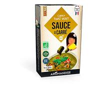 Aromandise - Sauce Au Carré Pour Curry Thaï Vert 90G - Vendu par unité