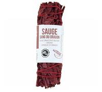AROMANDISE-Sauge tressée sang du dragon coloris rouge - 10 cm