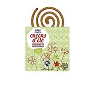 AROMANDISE Spirales Encens Eté, Extraits de Plantes, Naturel, 12.5 x 12.5 x 2.5 cm EKSMO