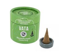 AROMANDISE Vatta Cônes Ayurvédiques, Extraits de Plantes, Naturel, 7.5 x 7.5 x 7.5 cm AYUCV