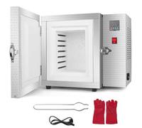 aromaoveite Four De Fonderie Industrielle pour Bijoux, Four De Table À Température Contrôlée avec Précision, Haute Température De 800 °Cfour De Fusion pour l'or, l'argent Et L'aluminium. 110V