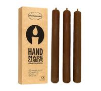 Aromasenses | Bougies Artisanales | Lot de 3 | Bougies Parfumées 2 cm x 20 cm | Naturelles, non Toxiques et Artisanales | Longue durée pour la détente | Bougies Originales | Mel et Cannelle