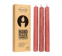 Aromasenses | Bougies artisanales | Lot de 3 | Parfumées 2 cm x 20 cm | Naturelles, non Toxiques et Artisanales | Longue Durée pour la Détente | Originales | Bougies au Sucre et à la Cannelle