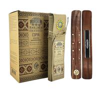 Aromasenses.- Encens Sahumerio en résine rituelle Banjara Copal - Coffret Complet de 8 boîtes de 8 bâtons chacune + 1 Tablette Aromasenses - Fait Main - 100% Naturel et Biologique (Copal)