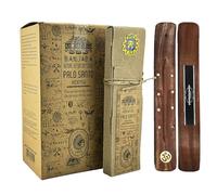 Aromasenses.- Encens Sahumerio en résine rituelle Banjara Palo Santo - Coffret complet de 8 boîtes de 8 bâtonnets chacune + 1 tablette Aromasenses - Fait main - 100% naturel et biologique (PALO SANTO)