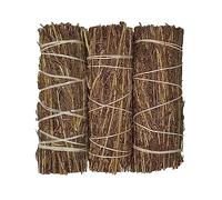 Aromasenses. - Lot de 3 pièces liées naturelles de nettoyage et d'harmonisation des séjours | 3 cm de largeur x 10 cm de long. (feuille du désert)