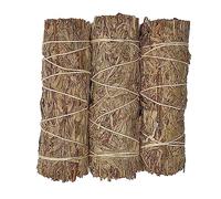 Aromasenses. - Lot de 3 pièces liées Naturelles de Nettoyage Sauge Bleue et d'harmonisation des séjours | 3 cm de Largeur x 10 cm de Long