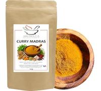 AROMATA - Curry Madras 200 gr - Mélange d’Épices Indien Aromatique - Saveur Authentique - Idéal pour Curry, Poulet, Riz, Sauces et Légumes -