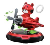 Aromathérapie avec voiture à énergie solaire, assainisseur d'air avec voiture solaire | Diffuseur de parfum automobile de dessin animé - Diffuseur de parfum automobile pour chambre à coucher,