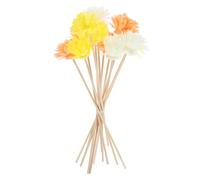 AromathéRapie BâTonnets Diffuseurs 12 PièCes Fleurs SèChes Assorties pour DéCoration Maison Recharge Huile sans Feu SéCuriséE