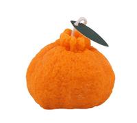 Aromathérapie Bougie de soja orange - chandelle ée inspirée du spa pour décoration intérieure | Poix de table de table de vacances ou accent de chambre, d'agrumes rafraîchissant pour bure