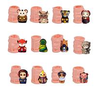 Aromathérapie Bougie Plâtre Ornements Savon Moule À Glace Artisanat Cuisson Outil De Fabrication Moule En Silicone Du Zodiaque Chinois Gadgets Cuisine-Outils Pâtisserie Ustensiles Cuisson En