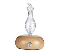 Aromathérapie Diffuseur Nébulisation Diffuseur D'huiles Essentielles, Bois Verre Nébuliseur, Eau, remplit Chambres avec, C