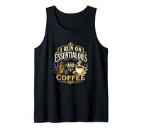 Aromathérapie et café Humour énergétique Quotidien Débardeur