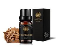 Aromathérapie Huile essentielle de bois de santal,100% Pure Huile Essentielle de Santal Parfum pour Diffuseur,0,33 oz-10ml Thérapeutique grade de bois de santal Aromathérapie Huile Essentielle Parfum