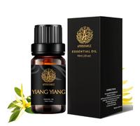 Aromathérapie Huile essentielle Ylang Ylang, 100% Pure Ylang Ylang Parfum Huile Essentielle pour diffuseur, massage, Grade thérapeutique Aromathérapie Ylang Ylang Huile essentielle Parfum 0,33oz-10ml