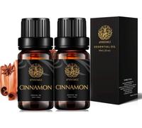 Aromathérapie Huiles Essentielles De Cannelle,100% Pure,Set De 2 * 10ml,Grade Thérapeutique Pour Diffuseur,Parfum