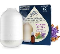 Aromatherapy Diffuseur De Brume Parfumée Aux Huiles Essentielles,Moment Of Zen,Lavande & Bois De Sental - 1 Diffuseur + 1 Recharge