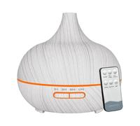 Aromatherapy Diffuseur d'huile - Humidificateur Rechargeable USB, Vaporisateur de lumière LED | 550 ML Ultrasonic Essential avec minuterie, Distributeur de Portable pour la Chambre de Bureau de