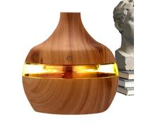 Aromatherapy Humidifier Diffuser, LED Light Mist Maker, Personal Air Moisturizer, Quiet Ultrasonic Device with Portable Compact Design for Home Office Yoga Studio Apartment Hotel Car Dorm Nursery