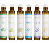 Aromatic Essential Oil Set,Ready To Use,Pre Dried Blend For Skin Care,Home Use,Relaxing Perfume Gift For Women,6x10ml