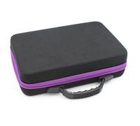 Aromatic Vial Keeper - Pochette d'extrait de parfum, solution de transport à coque rigide de protection | Sacoche zippée compartimentée sécurisée pour le mélange de cosmétiques, maison, clinique de bi